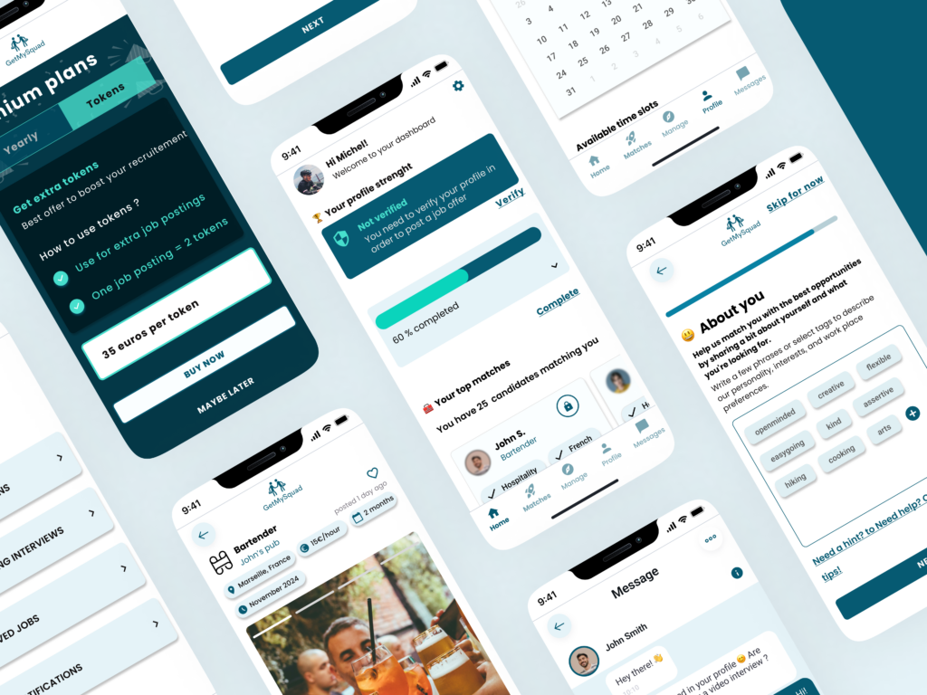mobile screens